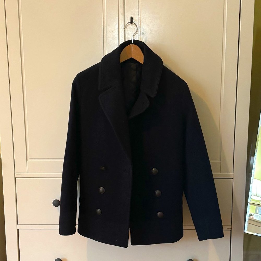 Isabel Marant Boys Navy Wood peacoat 14Y - Fits a Womens XS/SM